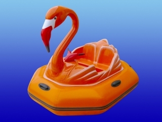 Electric boat "Flamingo"